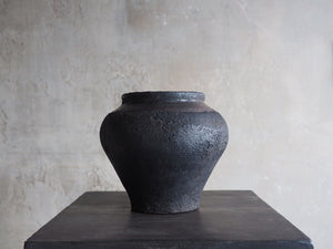 Antique Wabi-Sabi Clay Pot