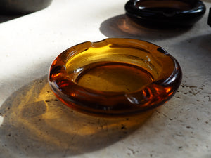 Amber Glass Catchall