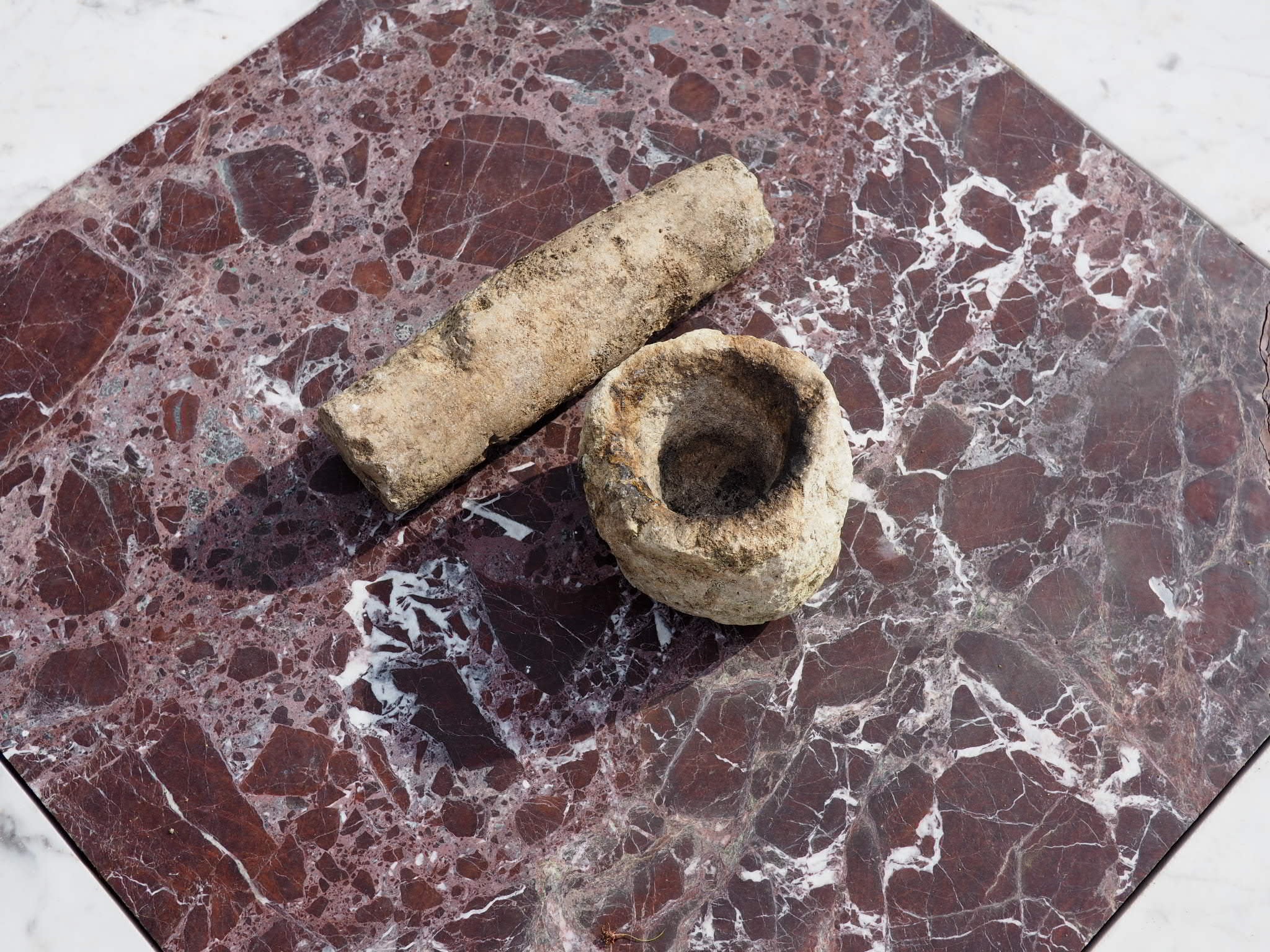 Tulum Stone Mortar & Pestle