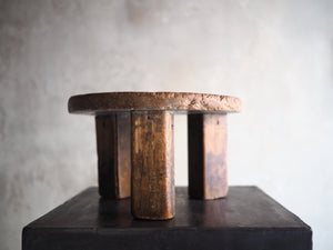 Antique Primitive Wooden Stool